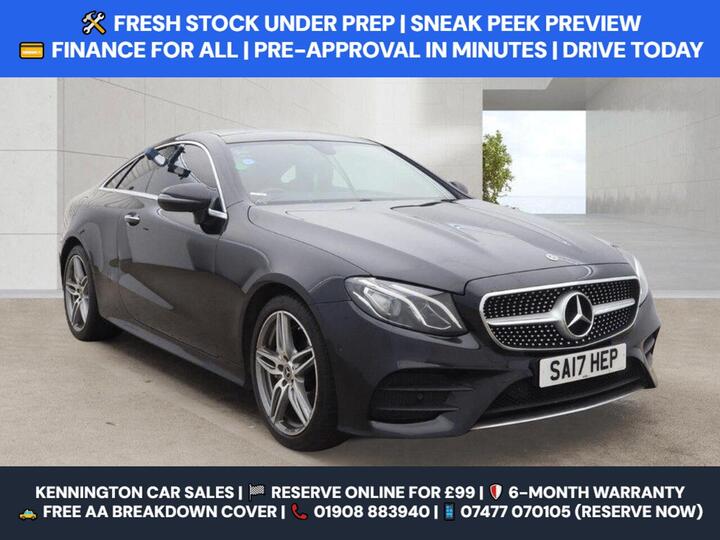 Mercedes-Benz E Class 2.0 E220d AMG Line (Premium) G-Tronic+ Euro 6 (s/s) 2dr