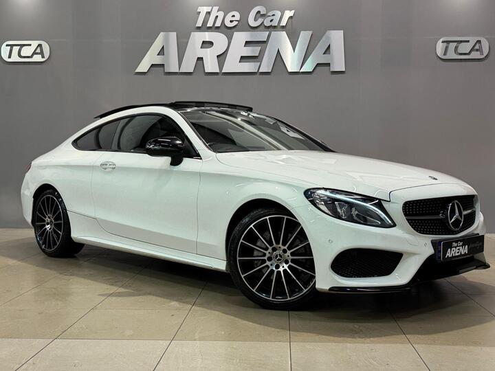 Mercedes-Benz C Class 2.0 C200 AMG Line (Premium) G-Tronic+ Euro 6 (s/s) 2dr
