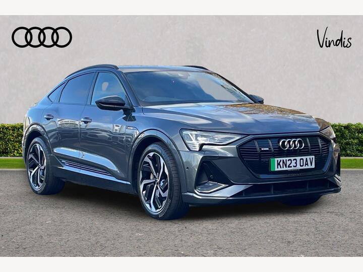 Audi E-tron 55 Black Edition Sportback Auto Quattro 5dr 95kWh (11kW Charger)