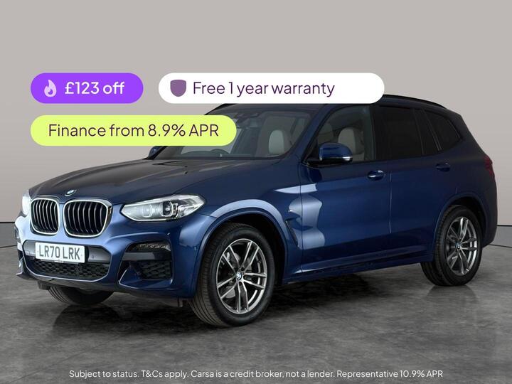 BMW X3 2.0 20d M Sport Auto XDrive Euro 6 (s/s) 5dr