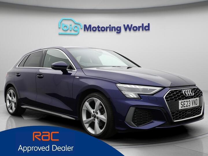Audi A3 1.0 TFSI 30 S Line Sportback Euro 6 (s/s) 5dr