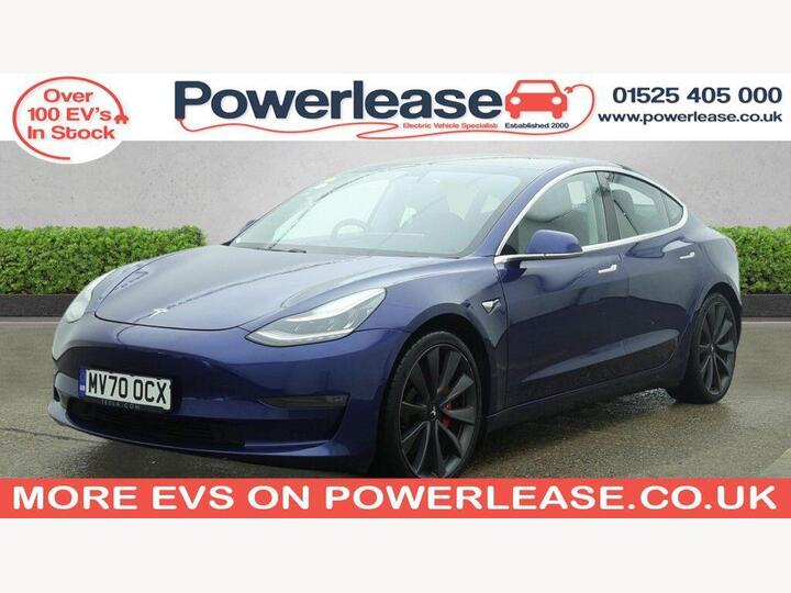 Tesla Model 3 (Dual Motor) Performance Auto 4WDE 4dr (Performance Upgrade)