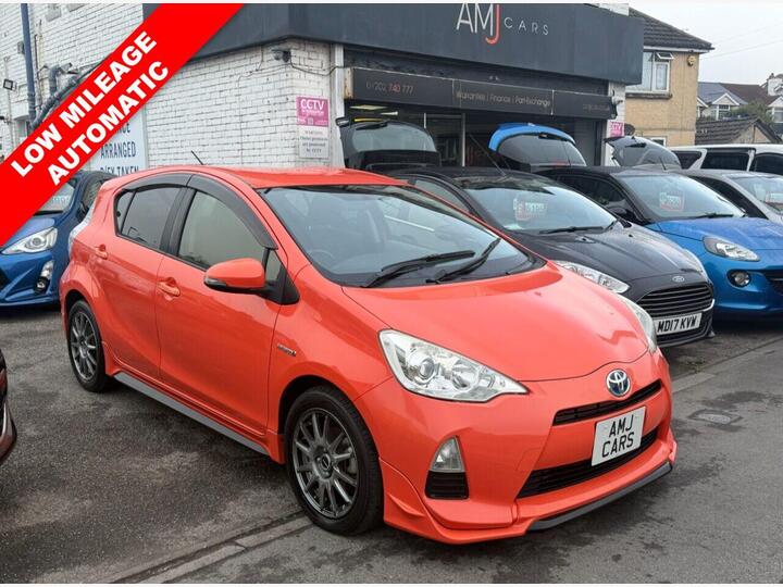 Toyota AQUA 1.5 Hybrid Automatic Petrol JDM IMPORT Hatchback Orange 5dr NEW MOT/ SERVICE