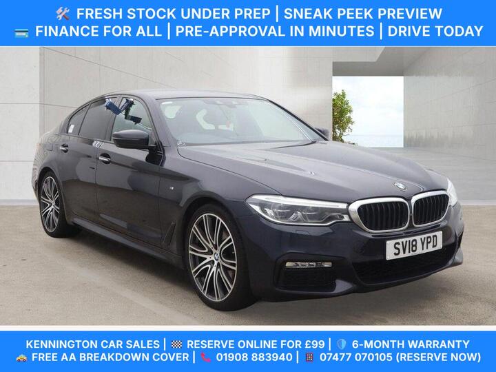 BMW 5 Series 2.0 520d M Sport Auto Euro 6 (s/s) 4dr