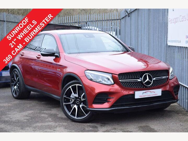 Mercedes-Benz GLC 3.0 GLC43 V6 AMG (Premium Plus) Coupe G-Tronic 4MATIC Euro 6 (s/s) 5dr Mercedes-Benz GLC 3.0 GLC43 V6 AMG (Premium Plus) Coupe G-Tronic 4MATIC Euro 6 (s/s) 5dr