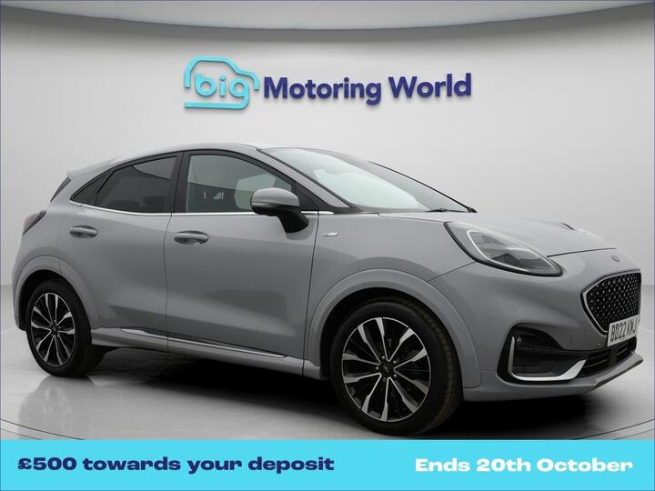 Ford Puma 1.0T EcoBoost MHEV ST-Line Vignale DCT Euro 6 (s/s) 5dr