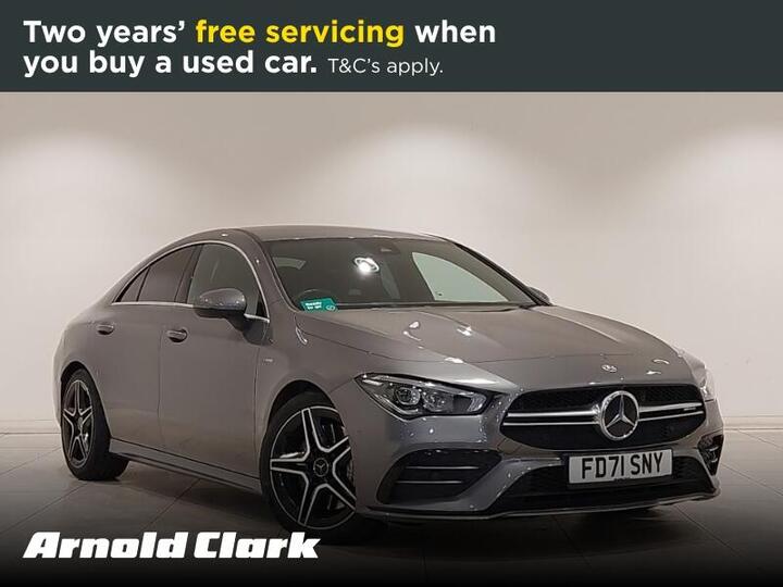 Mercedes-Benz CLA 2.0 CLA35 AMG Coupe 7G-DCT 4MATIC Euro 6 (s/s) 4dr
