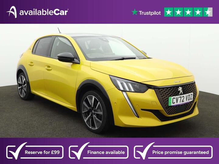 Peugeot E-208 50kWh GT Premium Auto 5dr (7kW Charger)