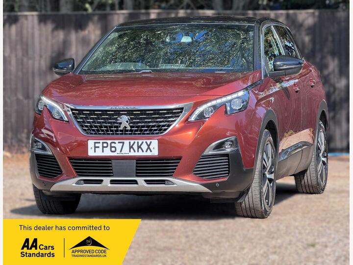 Peugeot 3008 1.6 BlueHDi GT Line Euro 6 (s/s) 5dr