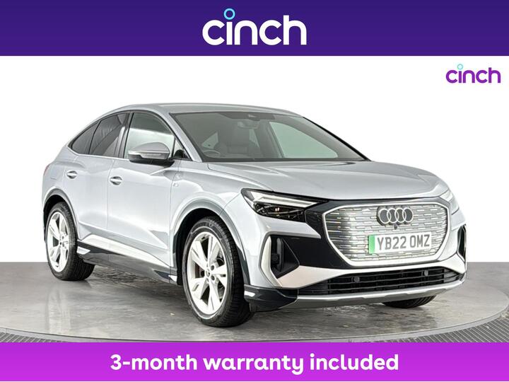 Audi Q4 E-tron Sportback 50 S Line Sportback Auto Quattro 5dr 82kWh