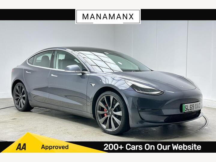 Tesla Model 3 (Dual Motor) Performance Auto 4WDE 4dr (Performance Upgrade)