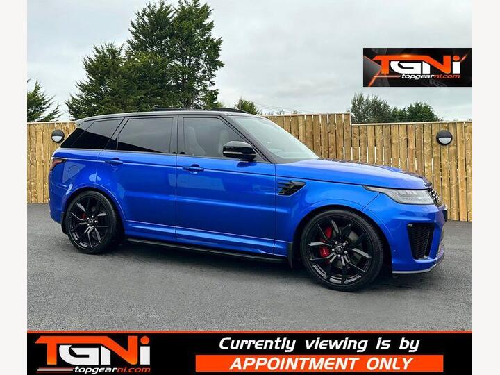 Land Rover Range Rover Sport 5.0 P575 V8 SVR Auto 4WD Euro 6 (s/s) 5dr