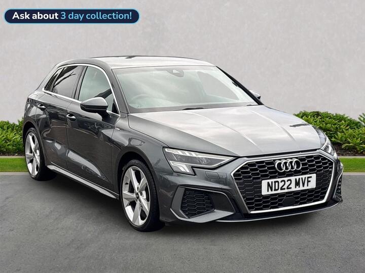 Audi A3 1.0 TFSI 30 S Line Sportback Euro 6 (s/s) 5dr