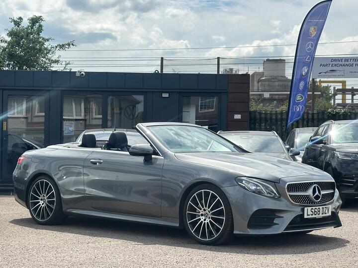 Mercedes-Benz E Class 2.0 E220d AMG Line (Premium) Cabriolet G-Tronic+ Euro 6 (s/s) 2dr