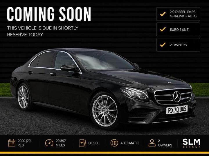 Mercedes-Benz E Class Saloon 2.0 E220d AMG Line Edition G-Tronic+ Euro 6 (s/s) 4dr