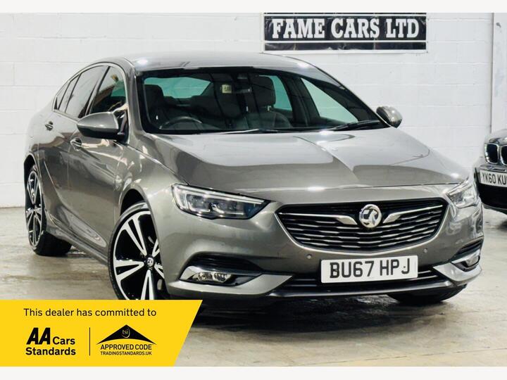 Vauxhall Insignia 2.0 Turbo D BlueInjection SRi VX Line Nav Grand Sport Euro 6 (s/s) 5dr Vauxhall Insignia 2.0 Turbo D BlueInjection SRi VX Line Nav Grand Sport Euro 6 (s/s) 5dr
