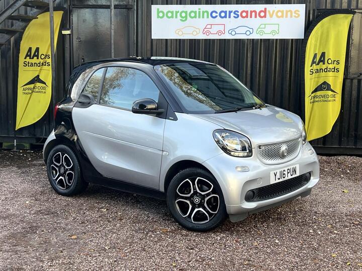 Smart FORTWO 1.0 Prime (Premium) Euro 6 (s/s) 2dr