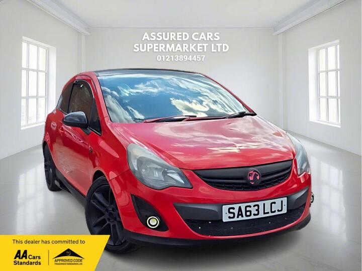 Vauxhall CORSA 1.2 16V Limited Edition Euro 5 3dr Vauxhall CORSA 1.2 16V Limited Edition Euro 5 3dr