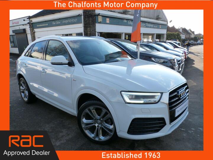 Audi Q3 2.0 TDI S Line S Tronic Quattro Euro 6 (s/s) 5dr (Nav)