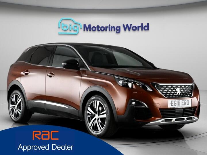 Peugeot 3008 1.6 THP GT Line EAT Euro 6 (s/s) 5dr