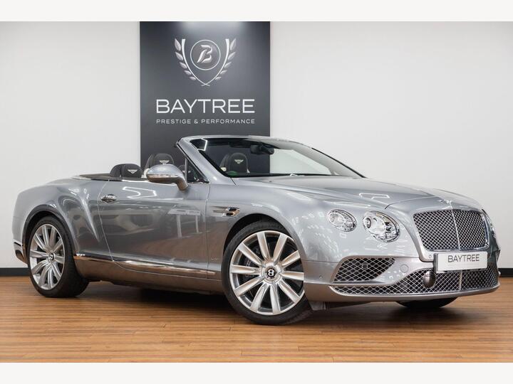 Bentley CONTINENTAL 6.0 W12 GTC Auto 4WD Euro 6 2dr