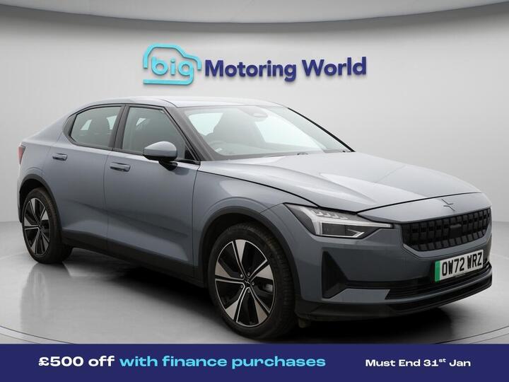 Polestar Polestar 2 Single Motor 69kWh Standard Range Fastback Auto FWD 5dr