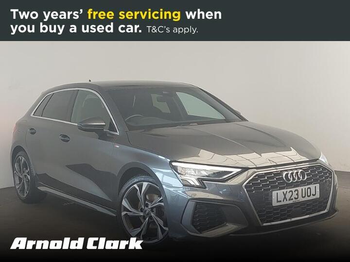 Audi A3 1.0 TFSI 30 S Line Sportback S Tronic Euro 6 (s/s) 5dr