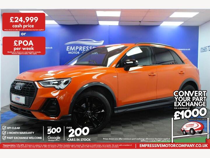 Audi Q3 1.5 TFSI CoD 35 Black Edition S Tronic Euro 6 (s/s) 5dr