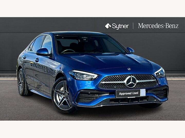 Mercedes-Benz C Class 2.0 C300e 25.4kWh AMG Line (Premium Plus) G-Tronic+ Euro 6 (s/s) 4dr