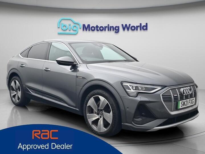 Audi E-tron 50 S Line Sportback Auto Quattro 5dr 71.2kWh