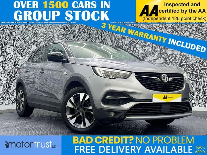 Vauxhall GRANDLAND X 1.2 Turbo SRi Nav Auto Euro 6 (s/s) 5dr