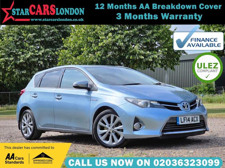 Toyota Auris 1.8 VVT-h Excel CVT Euro 5 (s/s) 5dr