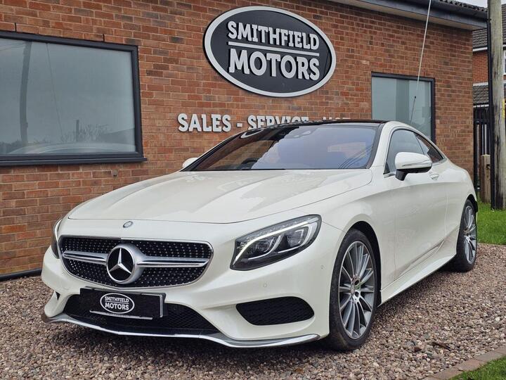 Mercedes-Benz S-CLASS 4.7 S500 V8 AMG Line (Premium) G-Tronic Euro 6 (s/s) 2dr Mercedes-Benz S-CLASS 4.7 S500 V8 AMG Line (Premium) G-Tronic Euro 6 (s/s) 2dr
