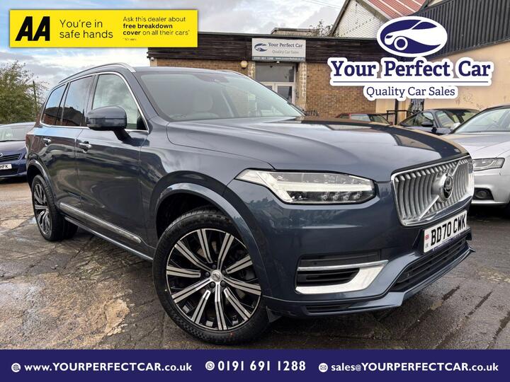 Volvo XC90 2.0h T8 Twin Engine Recharge 11.6kWh Inscription Auto 4WD Euro 6 (s/s) 5dr