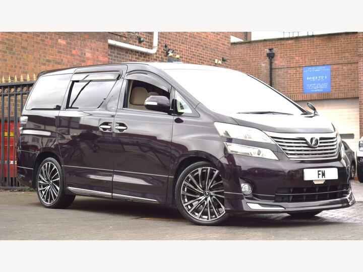 Toyota Vellfire 2.4 PETROL AUTOMATIC 8 SEATER ULEZ 5DR