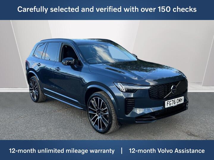 Volvo XC90 2.0 T8 18.8kWh Ultra Dark Auto 4WD Euro 6 (s/s) 5dr