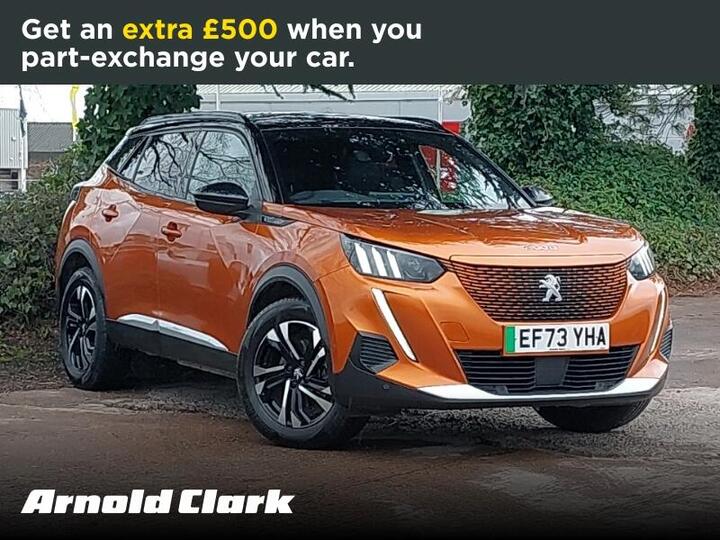 Peugeot E-2008 50kWh GT Auto 5dr (7kW Charger)