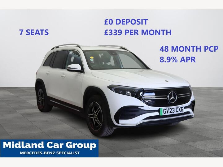 Mercedes-Benz EQB EQB 300 66.5kWh AMG Line Auto 4MATIC 5dr
