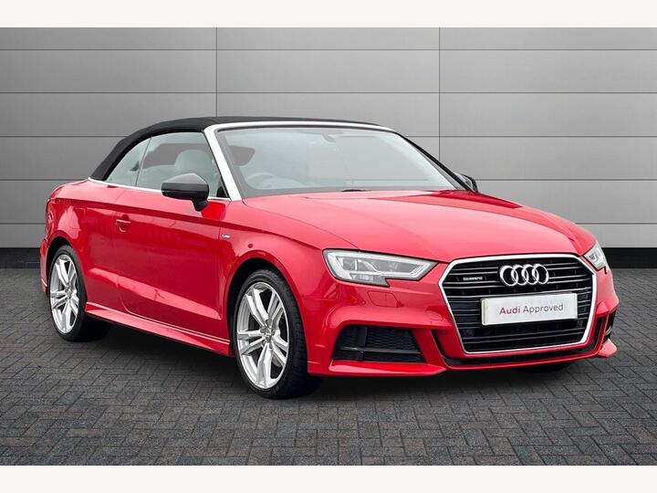 Audi A3 Cabriolet 2.0 TFSI 40 S Line S Tronic Quattro Euro 6 (s/s) 2dr