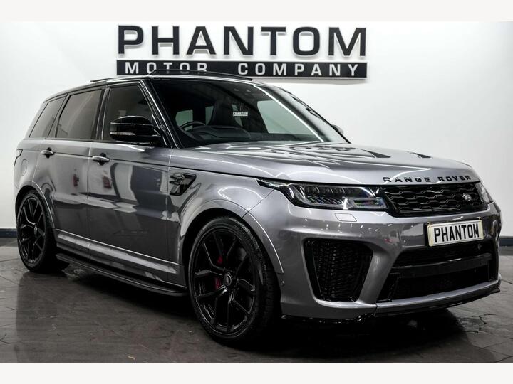Land Rover Range Rover Sport 5.0 P575 V8 SVR Auto 4WD Euro 6 (s/s) 5dr Land Rover Range Rover Sport 5.0 P575 V8 SVR Auto 4WD Euro 6 (s/s) 5dr