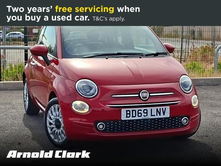 Fiat 500 1.2 Lounge Euro 6 (s/s) 3dr
