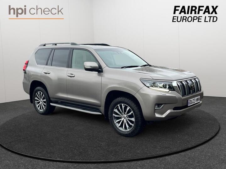 Toyota Land Cruiser 2.8D Invincible Auto 4WD Euro 6 (s/s) 5dr (7 Seat)