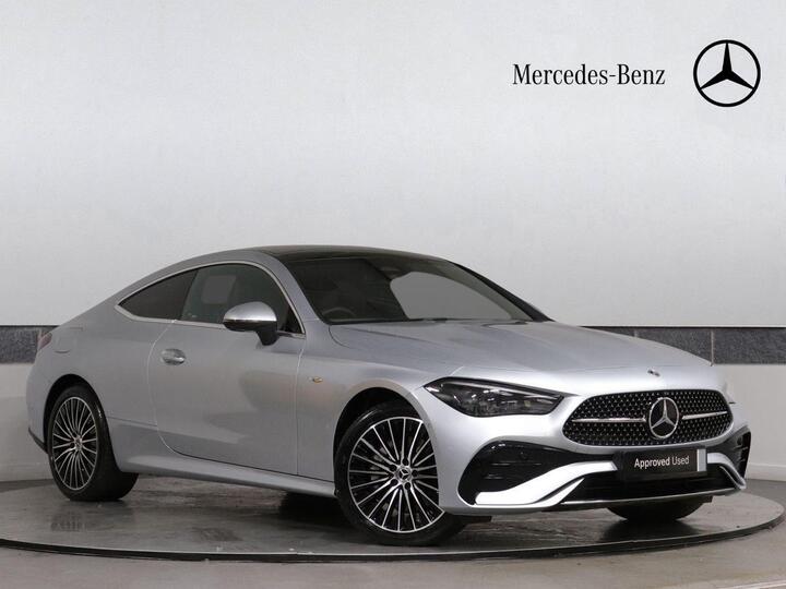 Mercedes-Benz CLE 2.0 CLE300e 25.4kWh AMG Line (Premium) G-Tronic+ Euro 6 (s/s) 2dr Mercedes-Benz CLE 2.0 CLE300e 25.4kWh AMG Line (Premium) G-Tronic+ Euro 6 (s/s) 2dr