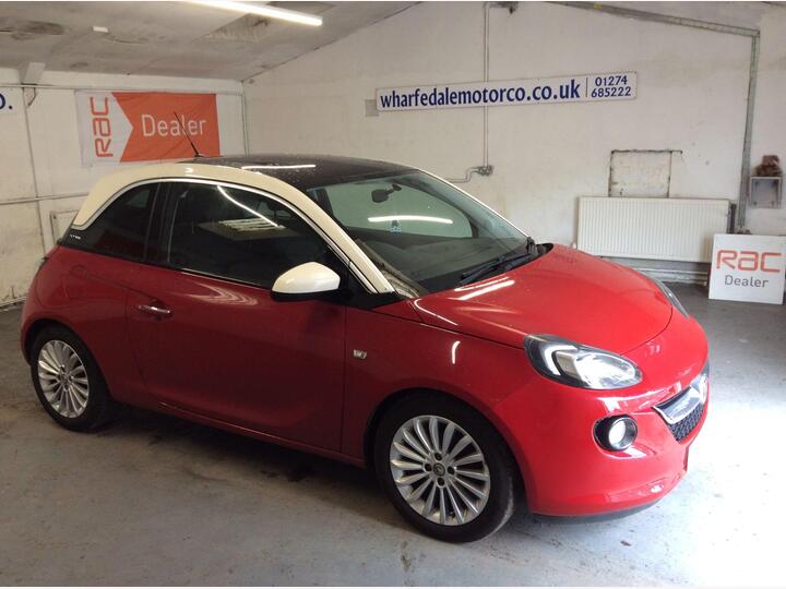 Vauxhall ADAM 1.2i GLAM Euro 6 3dr Vauxhall ADAM 1.2i GLAM Euro 6 3dr