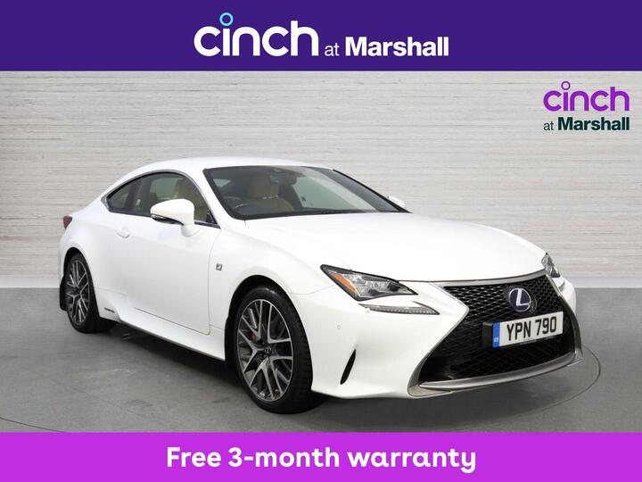 Lexus RC 2.5 300h F Sport CVT Euro 6 (s/s) 2dr