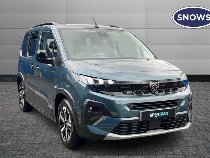 Peugeot E-Rifter 52kWh GT Standard MPV Auto 5dr (7.4kW Charger) Peugeot E-Rifter 52kWh GT Standard MPV Auto 5dr (7.4kW Charger)