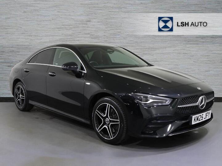 Mercedes-Benz CLA Class 1.3 CLA250e 15.6kWh AMG Line (Executive) Coupe 8G-DCT Euro 6 (s/s) 4dr Mercedes-Benz CLA Class 1.3 CLA250e 15.6kWh AMG Line (Executive) Coupe 8G-DCT Euro 6 (s/s) 4dr