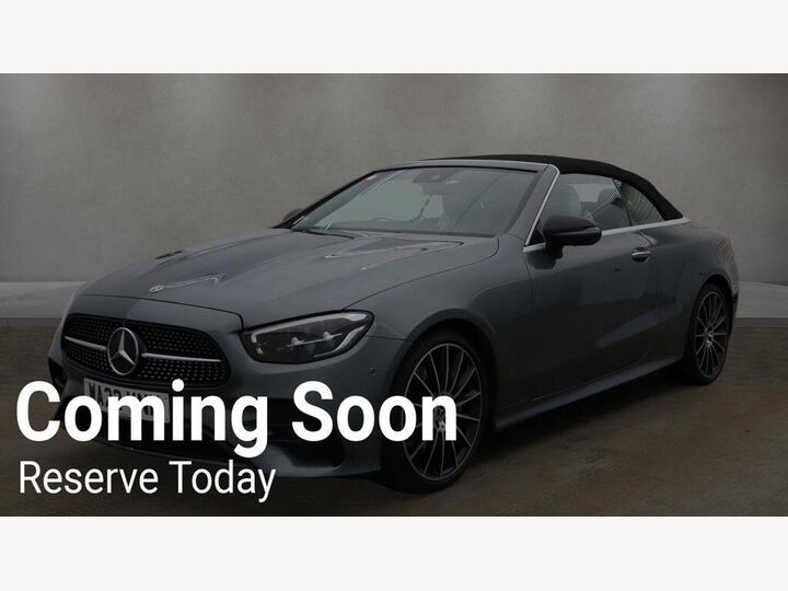 Mercedes-Benz E Class 2.0 E300h MHEV AMG Line Night Edition (Premium Plus) Cabriolet G-Tronic+ Euro 6 (s/s) 2dr
