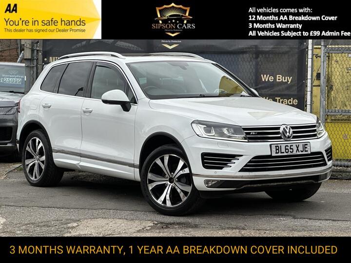 Volkswagen Touareg 3.0 TDI V6 BlueMotion Tech R-Line Tiptronic 4WD Euro 6 (s/s) 5dr Volkswagen Touareg 3.0 TDI V6 BlueMotion Tech R-Line Tiptronic 4WD Euro 6 (s/s) 5dr