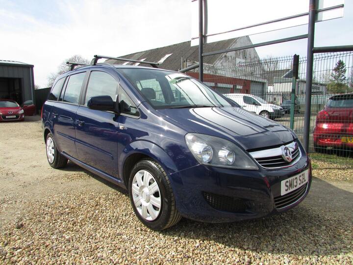 Vauxhall Zafira 1.6 16V Exclusiv Euro 5 5dr